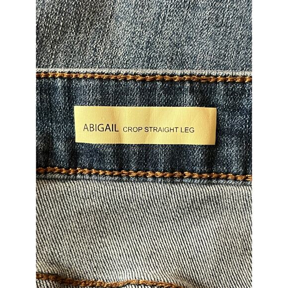 Kut from the Kloth jeans Abigail crop straight leg size 24W - Picture 5 of 6